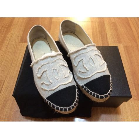 chanel linen shoes|chanel shoes outlet.